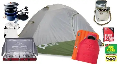 Camping Tent Setup